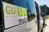 Mit dem GUSTmobil gratis zu den Öffis Mit dem GUSTmobil gratis zu den Öffis